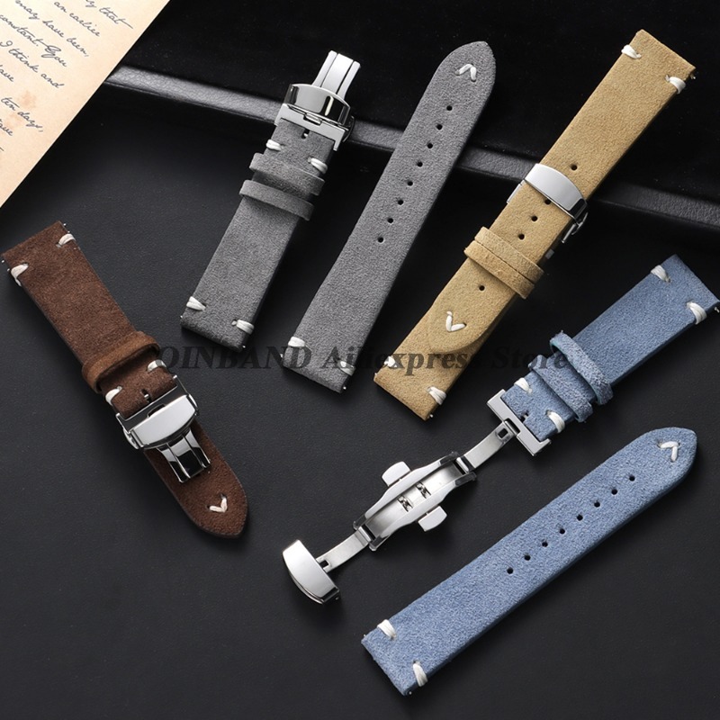 18mm 20mm 22mm Quick Release S - Suede Strap Watch recensione e prezzo