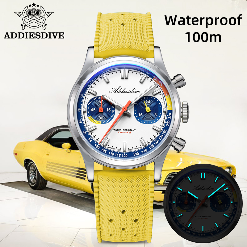 ADDIESDIVE Fashion Men's Quart - Rubber Strap Diver recensione e prezzo