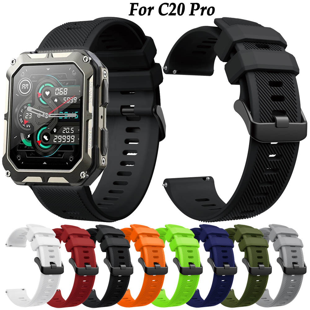 C20 pro Smartwatch 22mm Strap  - Silicone Watch Band 22Mm recensione e prezzo