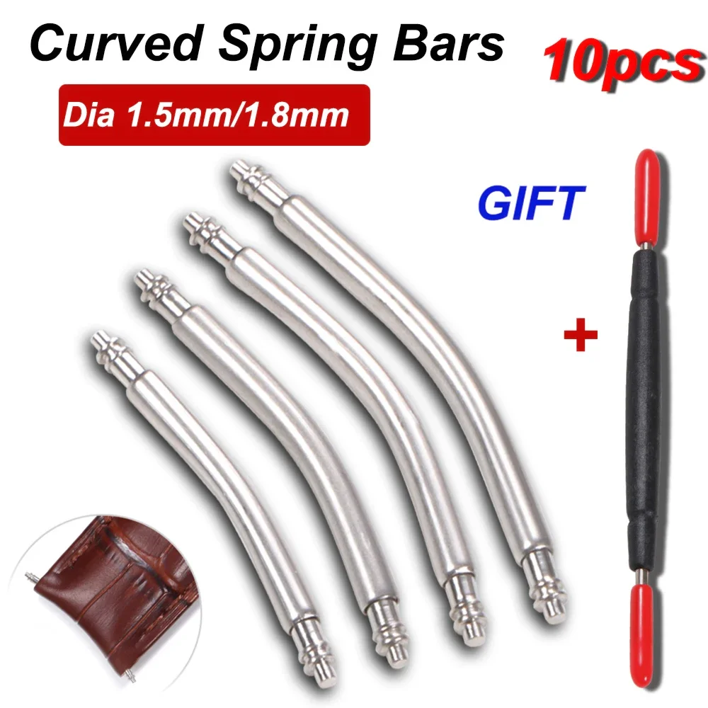 10pcs Curved End Spring Bar Di - Curved Spring Bar recensione e prezzo