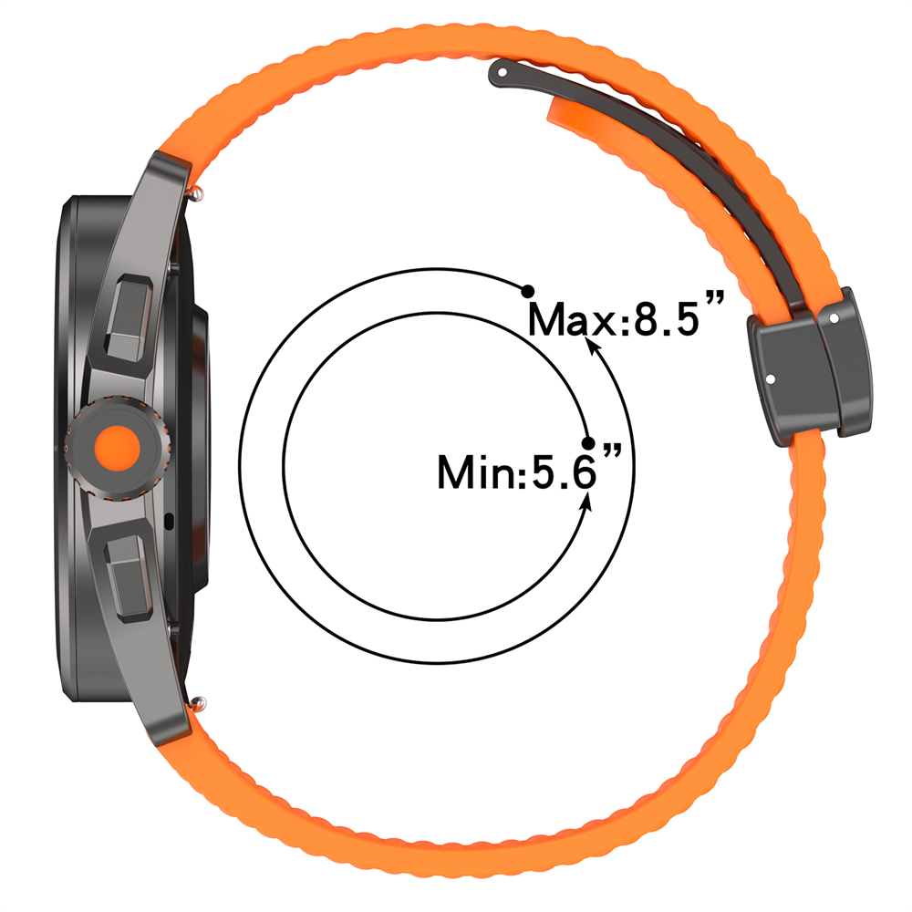 22MM Silicone Strap For HUAWEI - Silicone Watch Band 22Mm recensione e prezzo