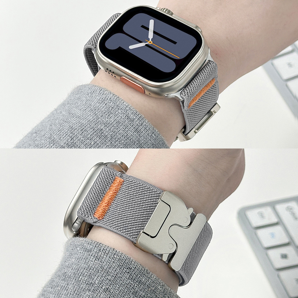 For Apple Watch Band Nylon Ela - Parachute Strap Elastic recensione e prezzo