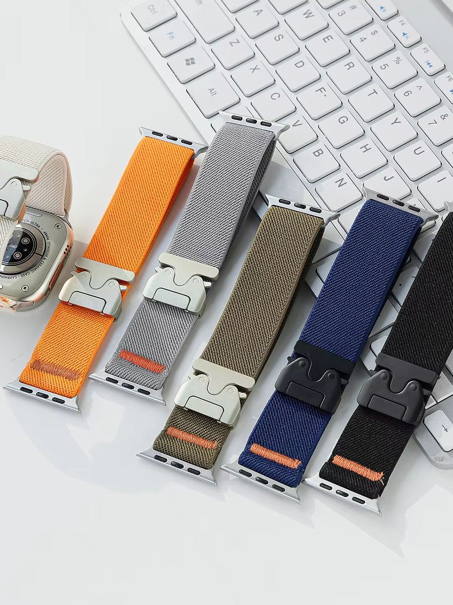 For Apple Watch Band Nylon Ela - Parachute Strap Elastic recensione e prezzo