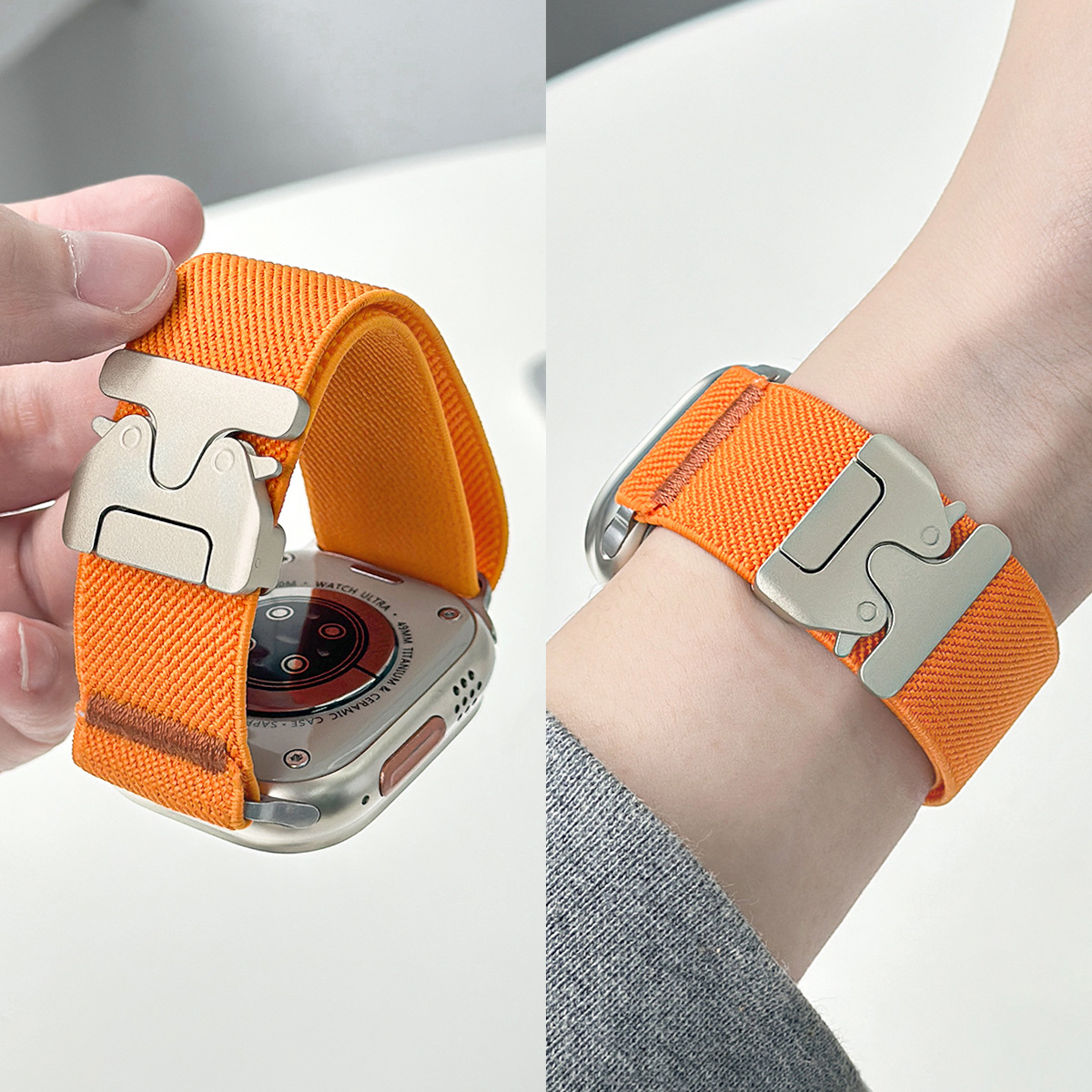 For Apple Watch Band Nylon Ela - Parachute Strap Elastic recensione e prezzo