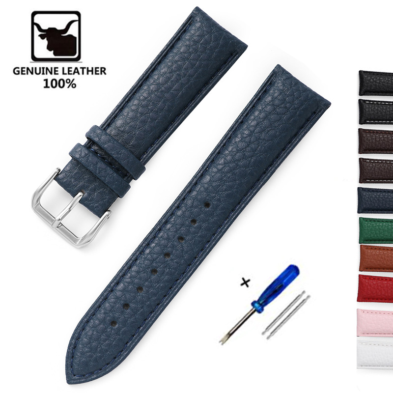 Litchi Pattern Soft Leather Wa - Suede Strap Watch recensione e prezzo