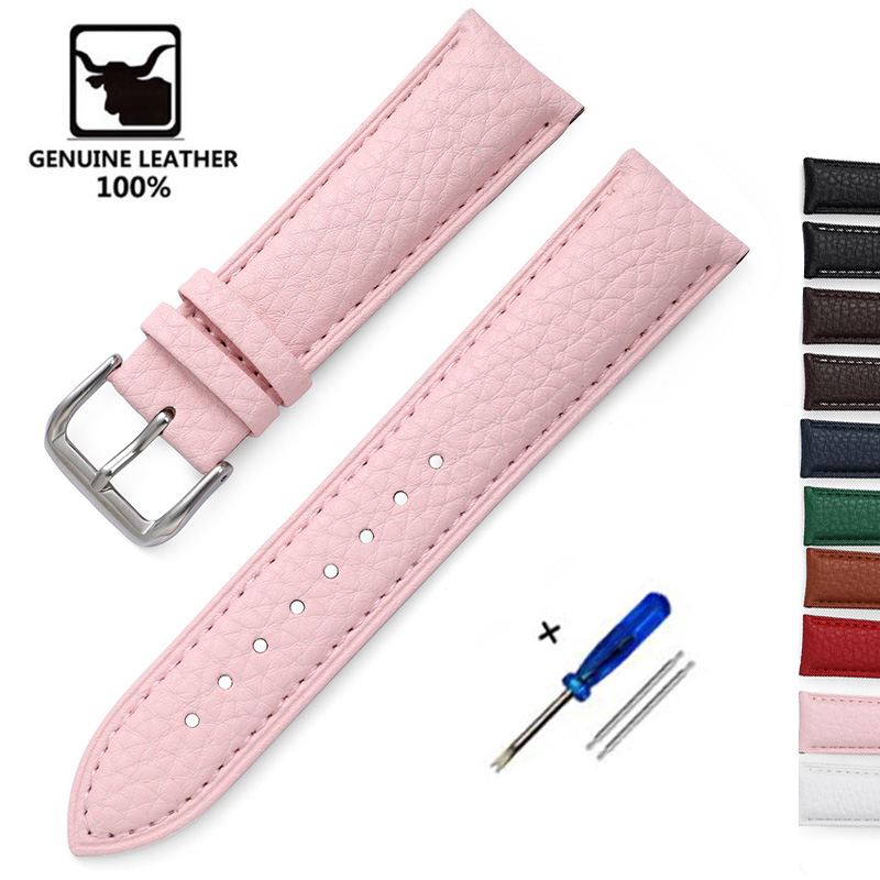 Litchi Pattern Soft Leather Wa - Suede Strap Watch recensione e prezzo