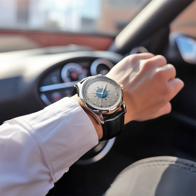 Top Brand Man Wristwatch Luxur - Leather Watch Band Men recensione e prezzo