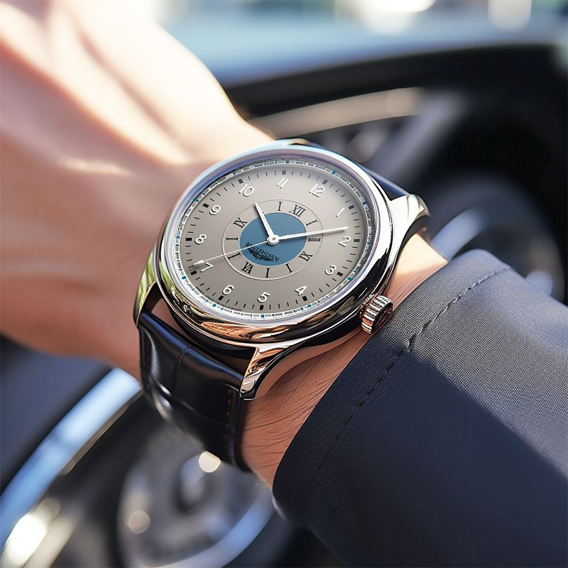 Top Brand Man Wristwatch Luxur - Leather Watch Band Men recensione e prezzo