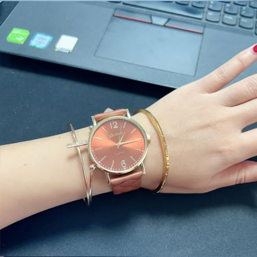 10 Pack Women Men Unisex Plati - Leather Watch Band Men recensione e prezzo