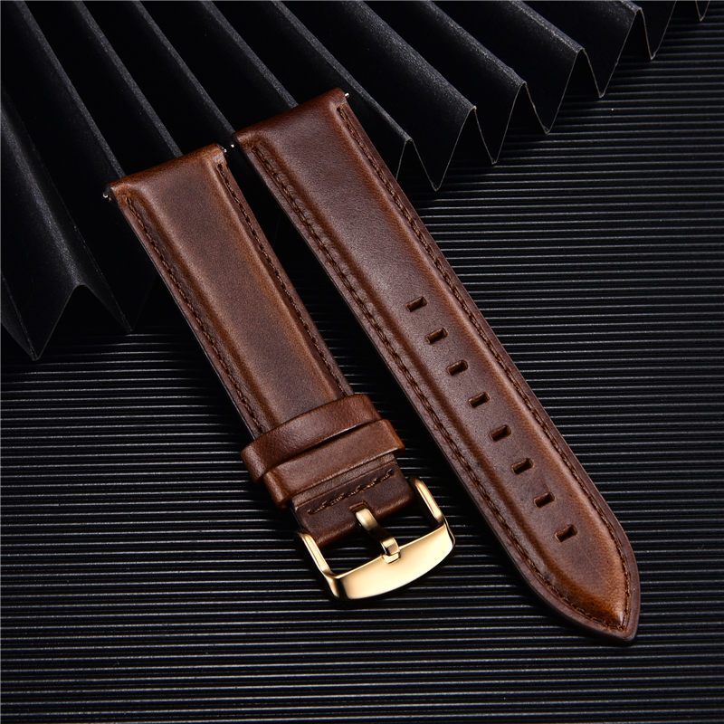 High Quality Genuine Leather W - Leather Strap Quick Release recensione e prezzo