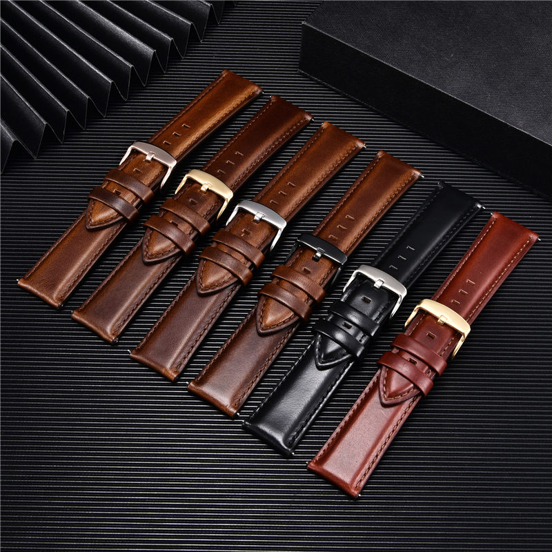 High Quality Genuine Leather W - Leather Strap Quick Release recensione e prezzo