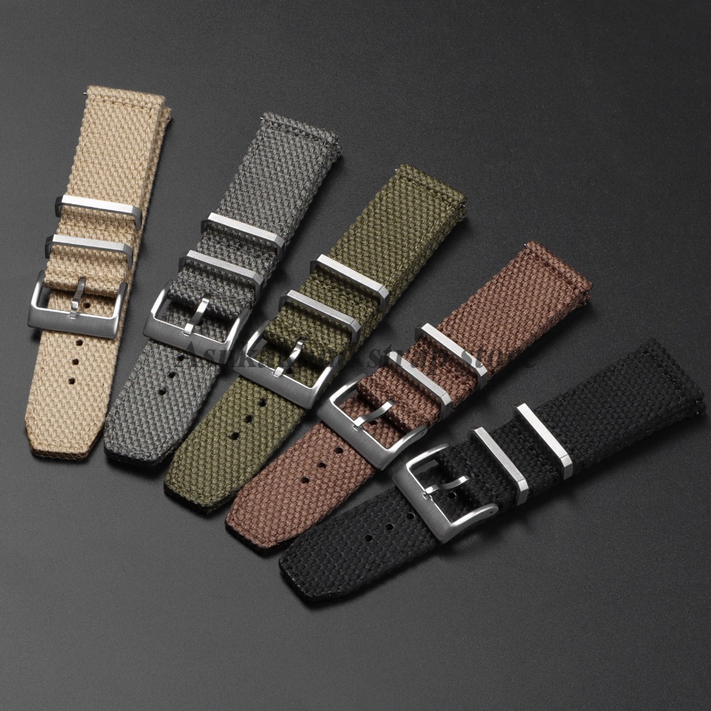 20mm 22mm High Quality Nylon W - Canvas Strap Watch recensione e prezzo