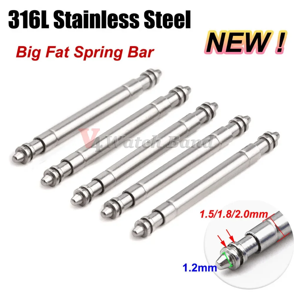 316L Stainless Steel Big Fat W - Spring Bar Tool Set recensione e prezzo