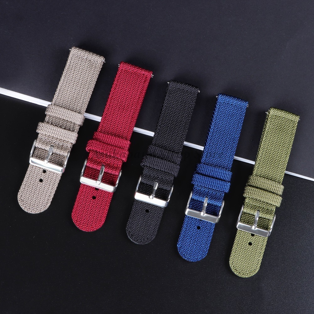 18 20 22 24mm Nylon Canvas Str - Nato Strap Nylon recensione e prezzo