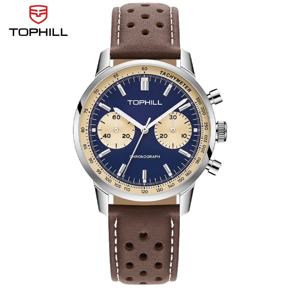 TOPHILL Vintage Racing Chronog - Tropic Strap Vintage recensione e prezzo