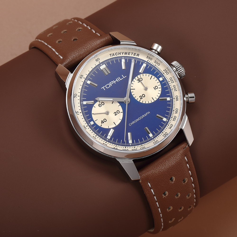 TOPHILL Vintage Racing Chronog - Tropic Strap Vintage recensione e prezzo