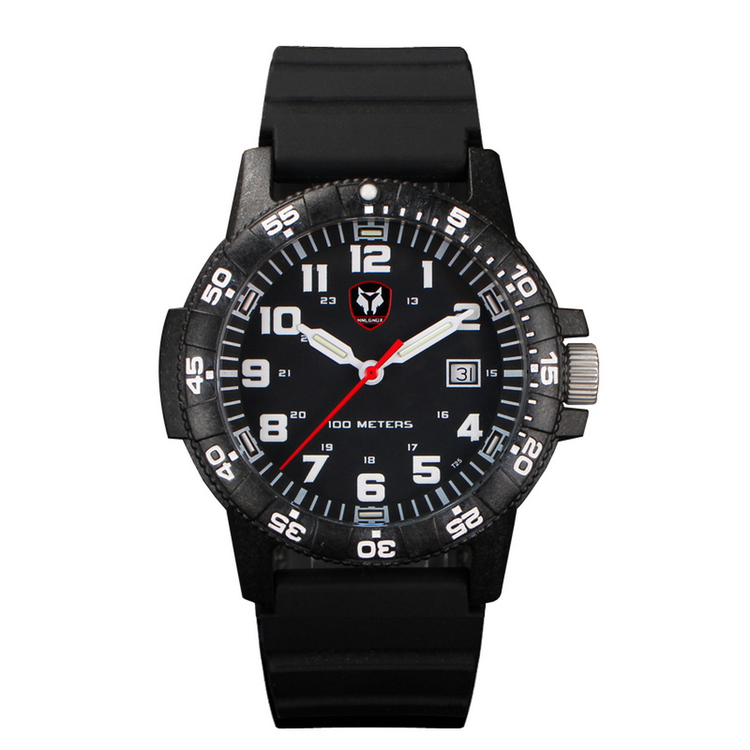 Hnlgnox Mens Pilot Watches Spo - Rubber Strap Diver recensione e prezzo