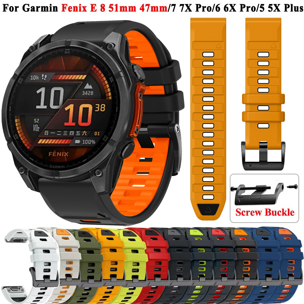 QuickFit 26mm 22mm Silicone Wa - Silicone Watch Band 22Mm recensione e prezzo