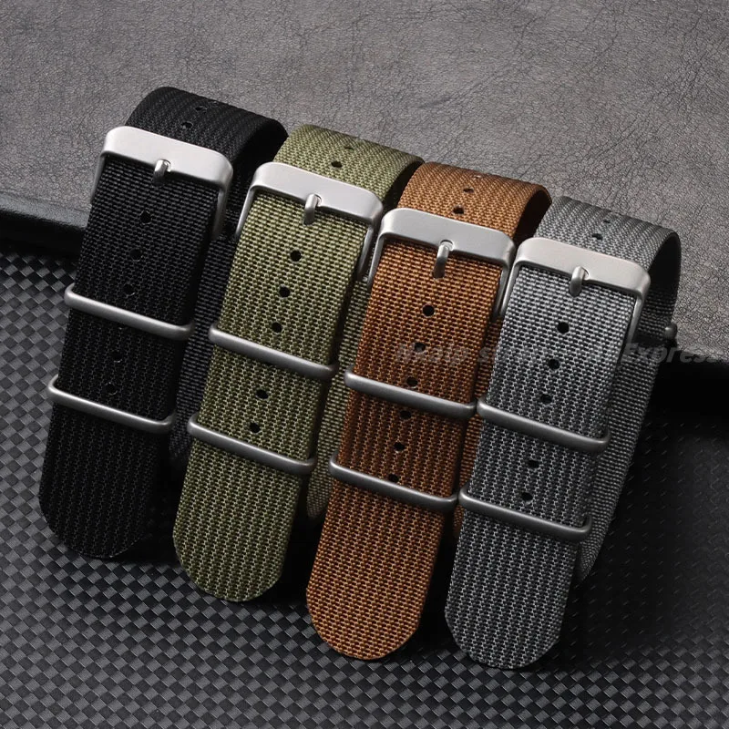 Ribbed Nylon Watch Strap 18mm  - Nato Strap Nylon recensione e prezzo