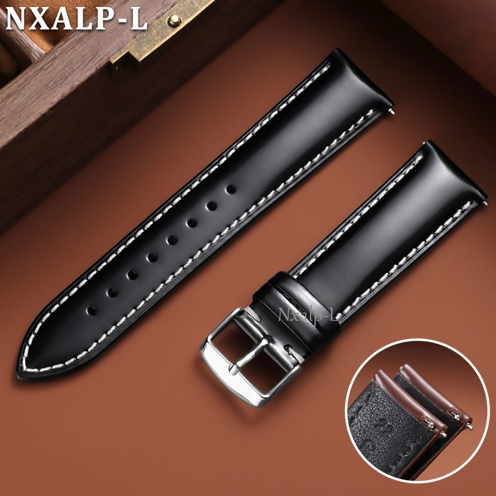 Oiled Leather Strap for Omega  - Leather Strap Quick Release recensione e prezzo