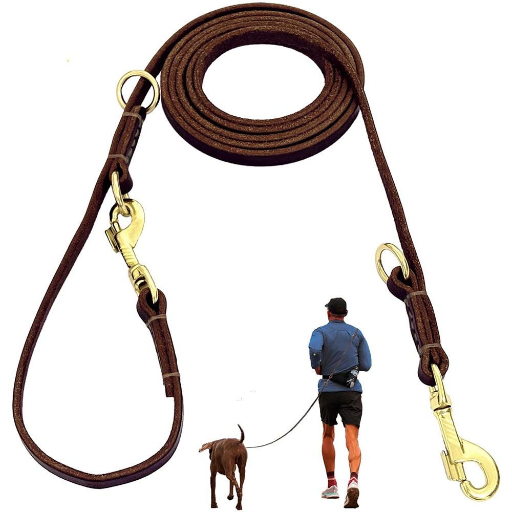 Multi Function Leather Dog Lea - Leather Strap Quick Release recensione e prezzo