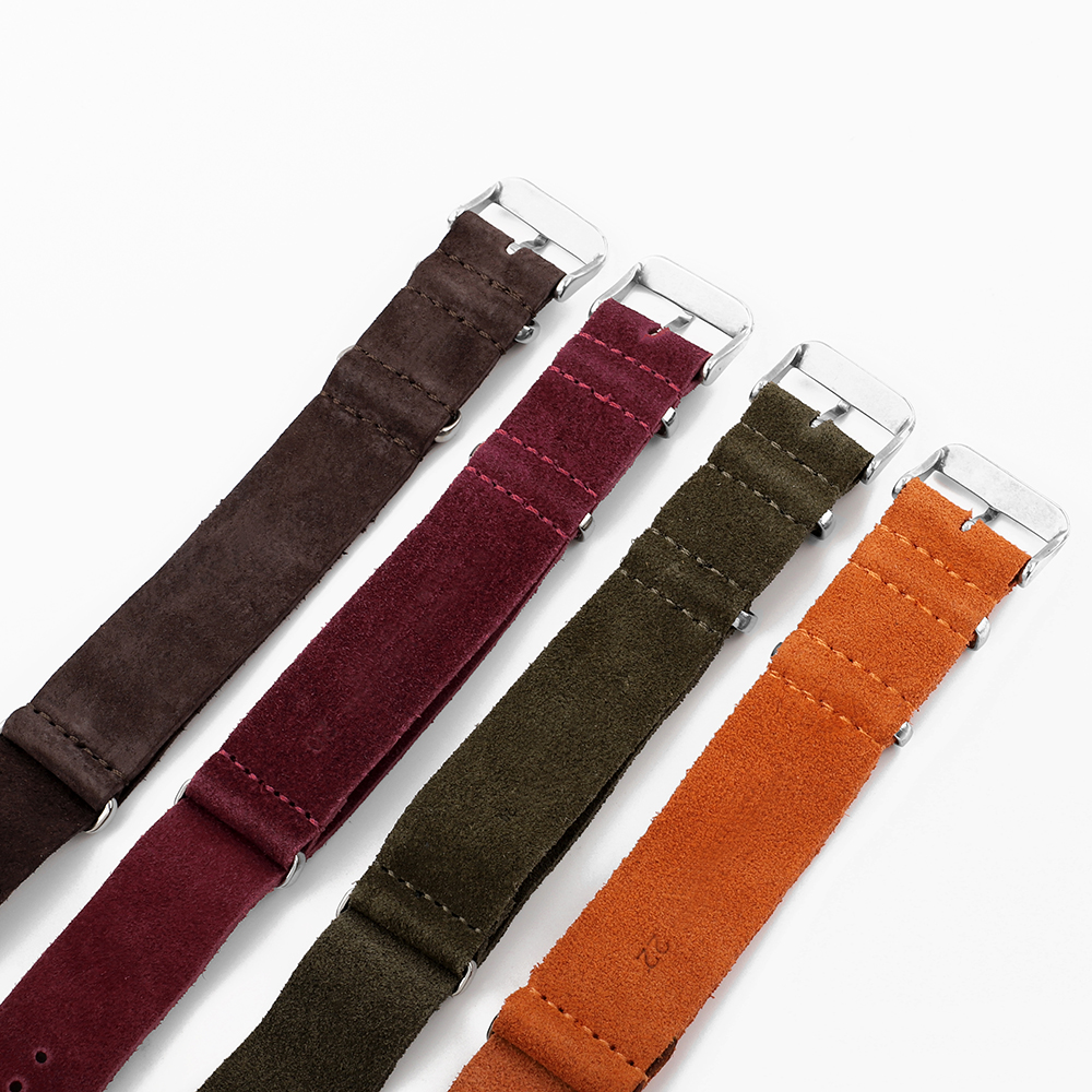 18mm 20mm 22mm Vintage Soft Su - Suede Strap Watch recensione e prezzo