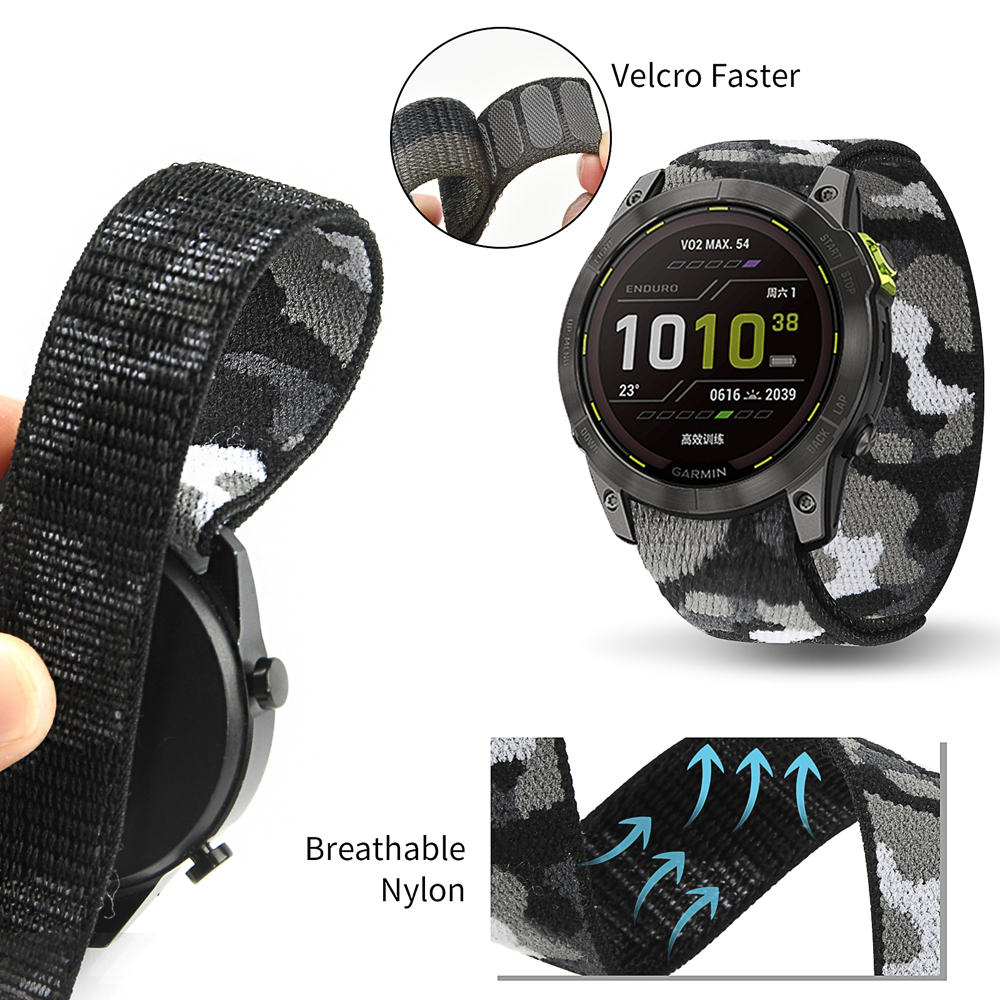22mm 26mm Nylon QuickFit Strap - Sport Loop Velcro recensione e prezzo