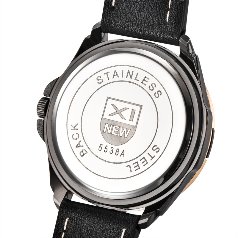 Men XINEW Brand Watches Studen - Leather Watch Band Men recensione e prezzo