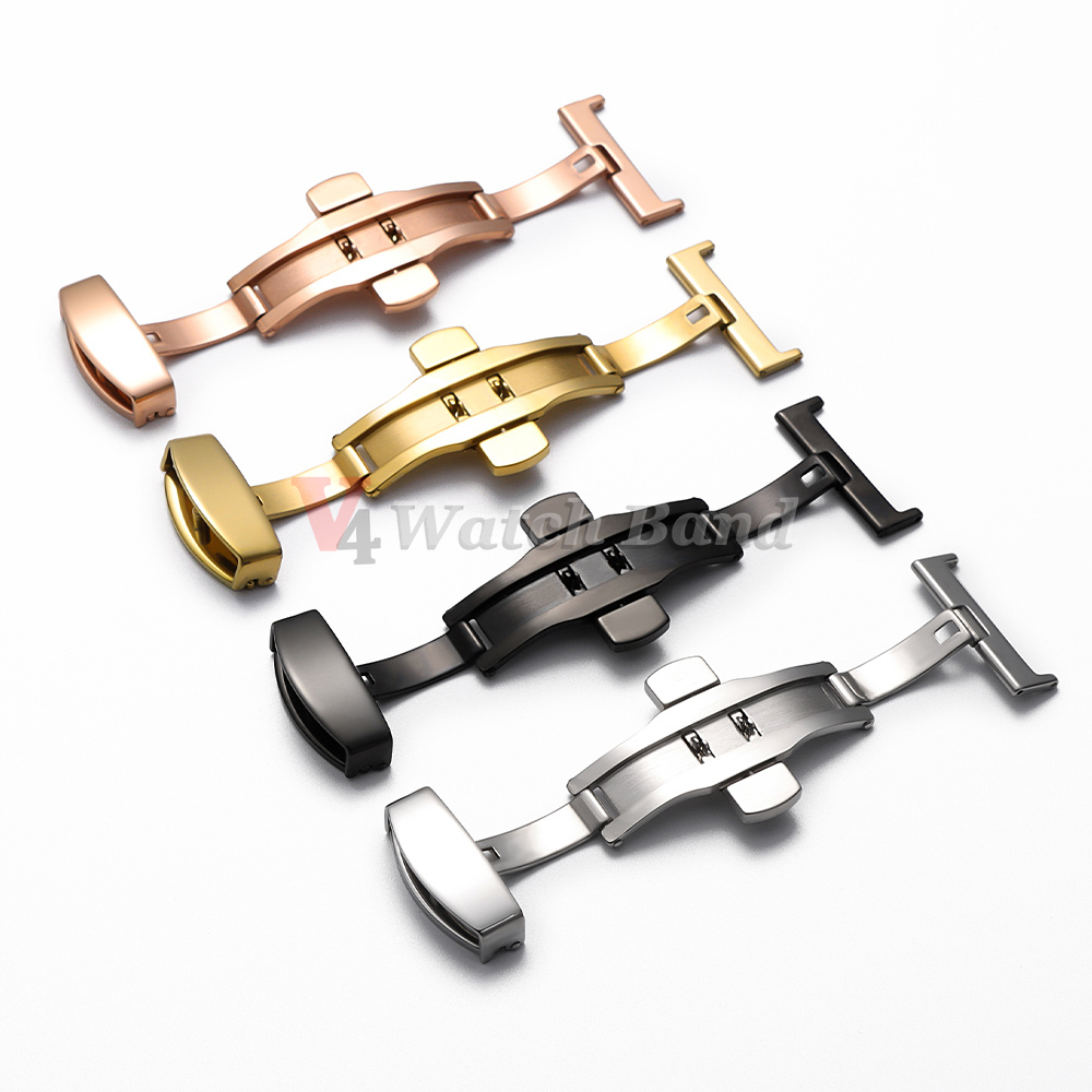 Polished Matte Double Button W - Butterfly Clasp Deployant recensione e prezzo