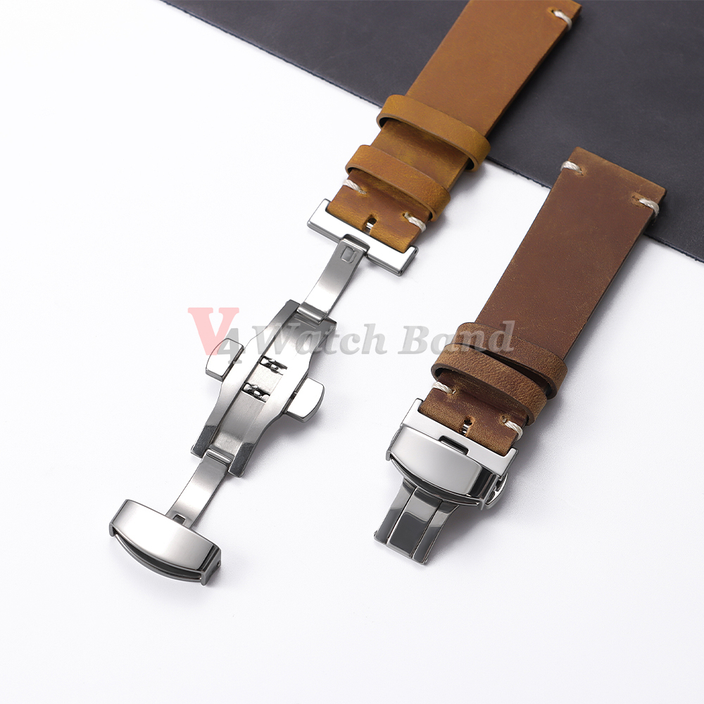 Polished Matte Double Button W - Butterfly Clasp Deployant recensione e prezzo