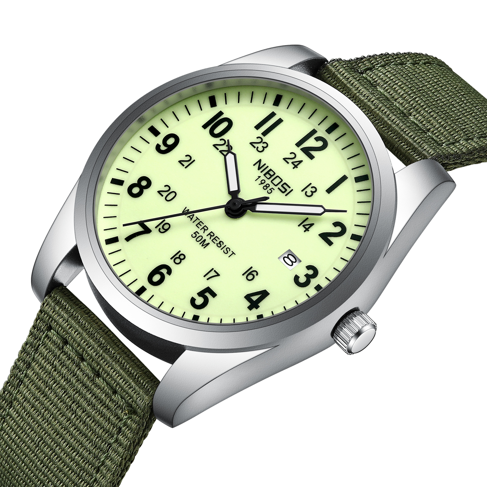 NIBOSI Mens Watches Analog Mil - Tropic Strap Vintage recensione e prezzo