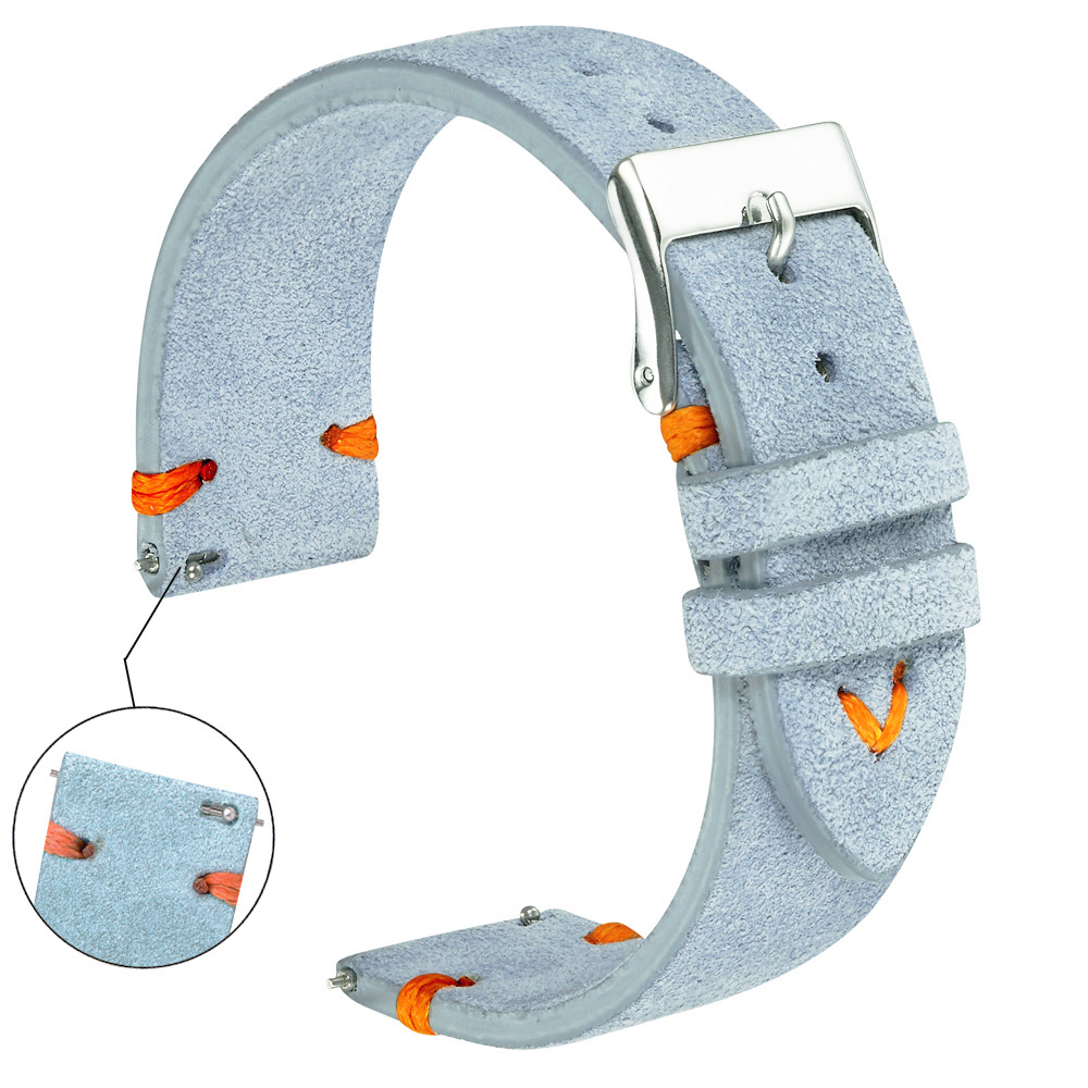 Suede Watch Straps 18mm 20mm H - Suede Strap Watch recensione e prezzo