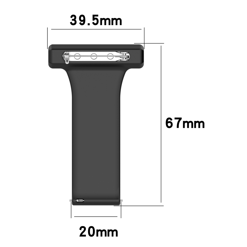 Pin Brooch Watch Strap 20MM 22 - Silicone Watch Band 22Mm recensione e prezzo