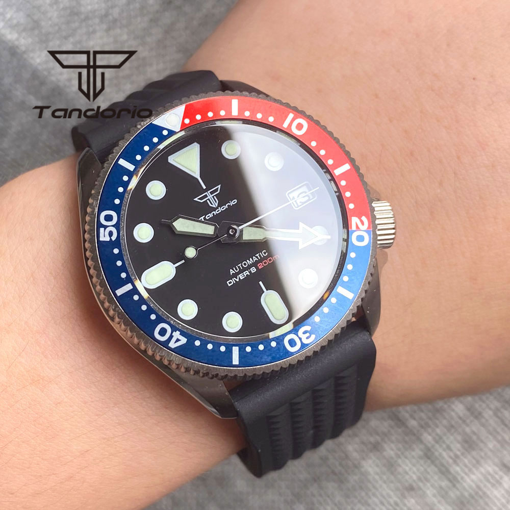Tandorio NH35A 37mm Automatic  - Rubber Strap Diver recensione e prezzo