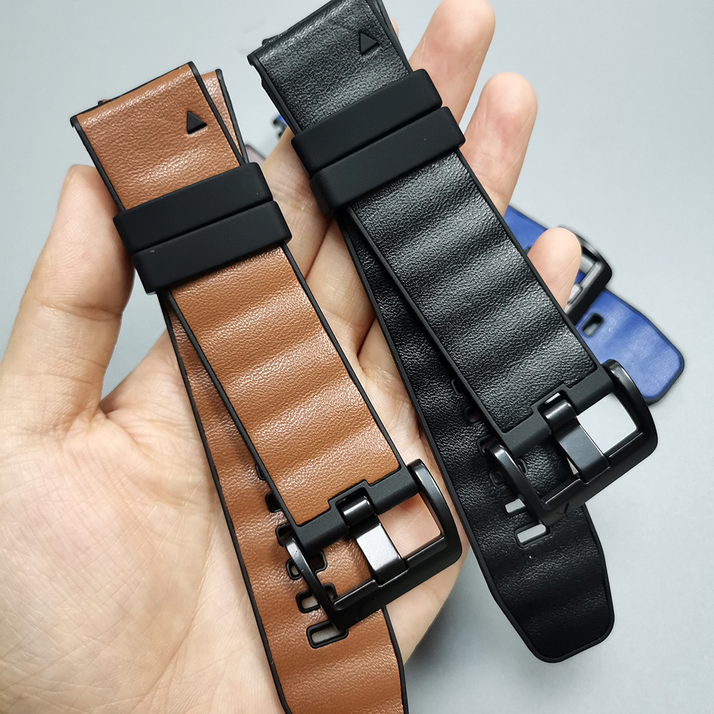 Quick Fit 22mm 26mm Leather+Si - Leather Strap Quick Release recensione e prezzo