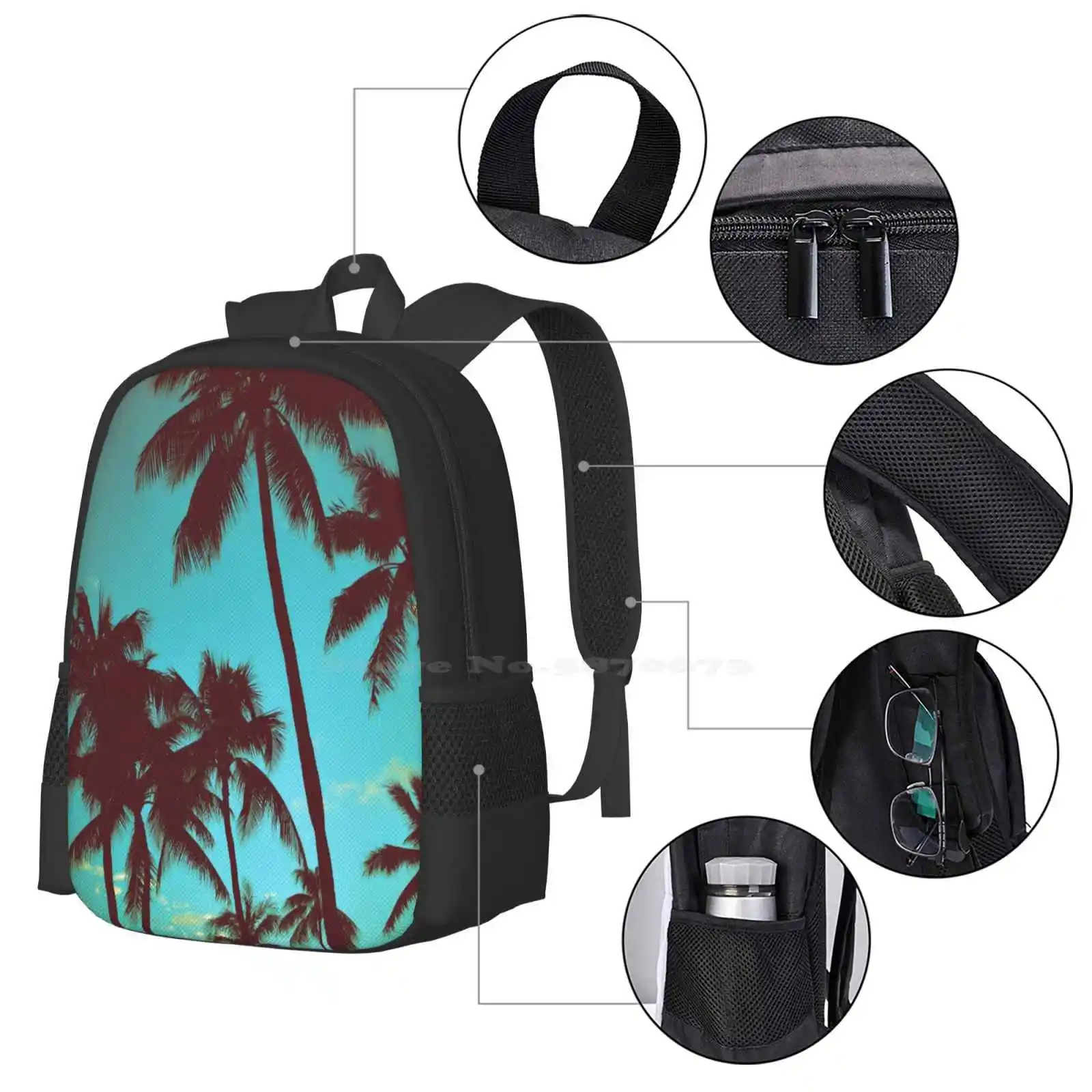 Vintage Tropical Palms Pattern - Tropic Strap Vintage recensione e prezzo