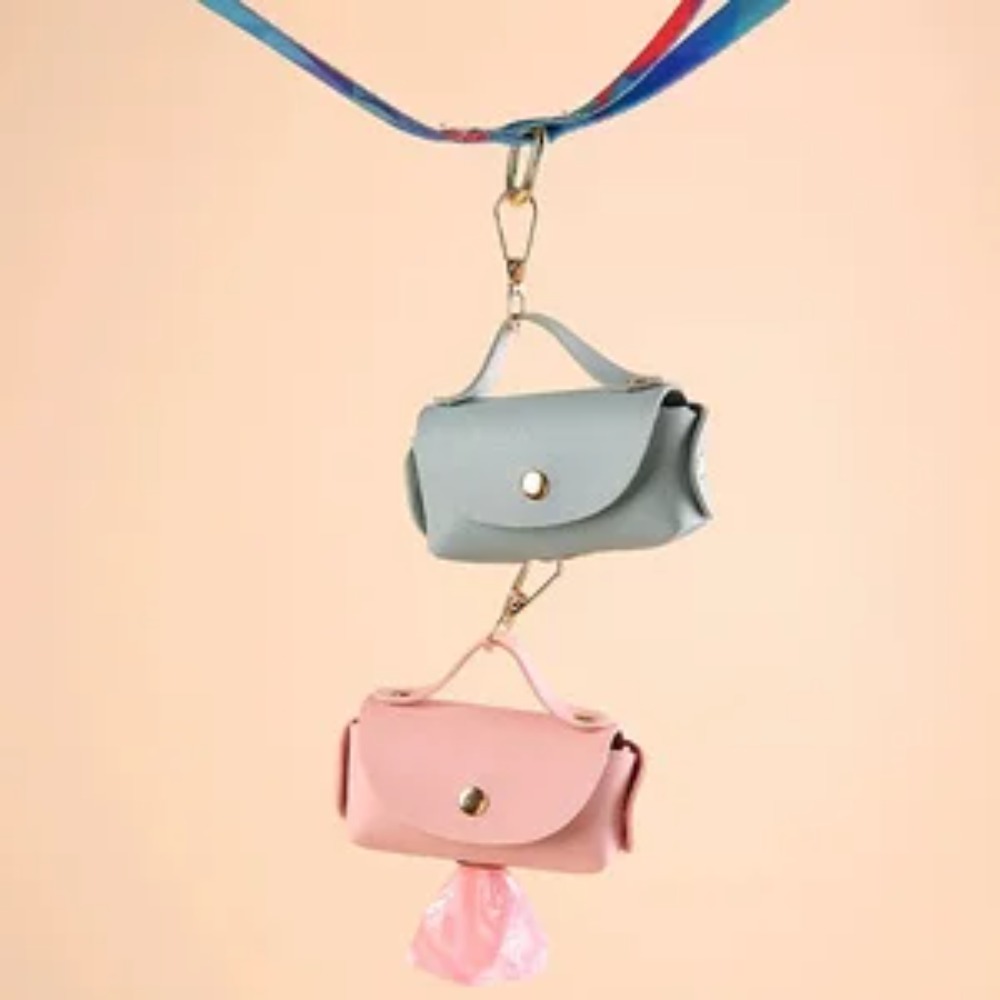 Elegant Leather Dog Poop Bag C - Leather Strap Quick Release recensione e prezzo