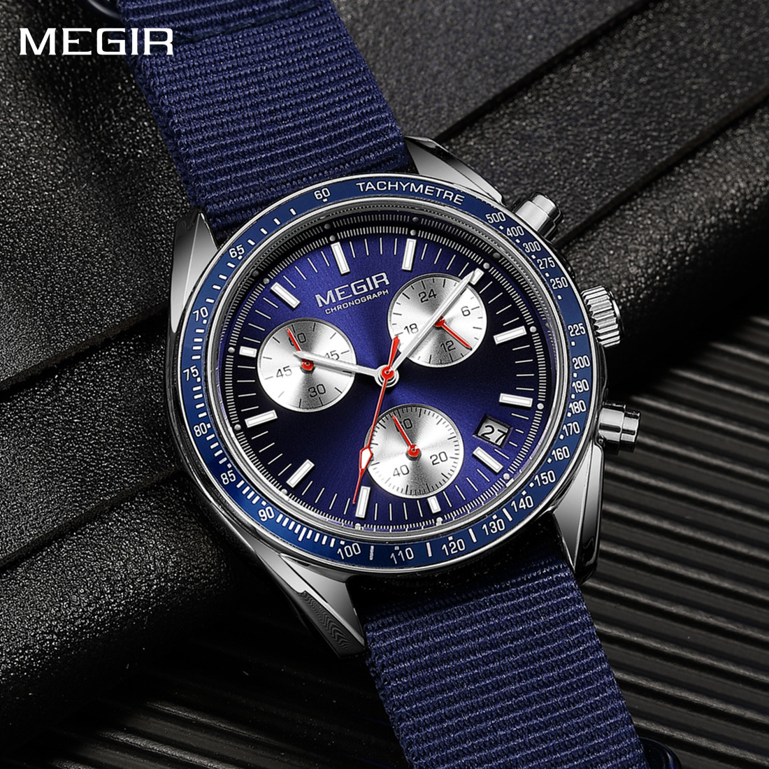MEGIR Chronograph Canvas Strap - Canvas Strap Watch recensione e prezzo