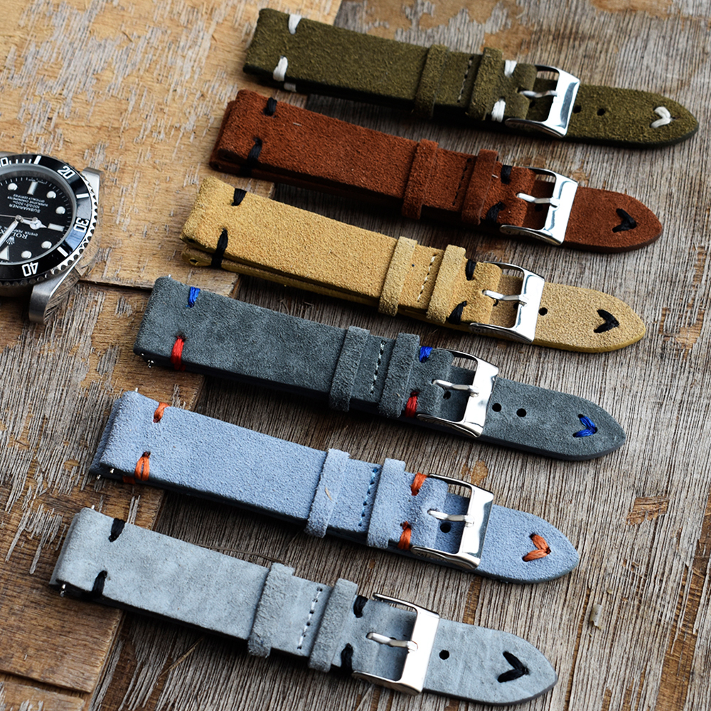 High Quality Vintage Suede Lea - Suede Strap Watch recensione e prezzo