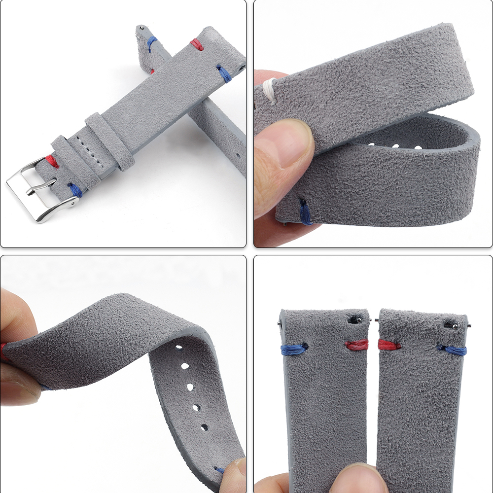 High Quality Vintage Suede Lea - Suede Strap Watch recensione e prezzo