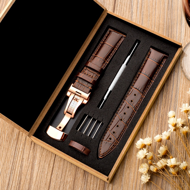 Watchband 18mm 19mm 20mm 21mm  - Butterfly Clasp Deployant recensione e prezzo