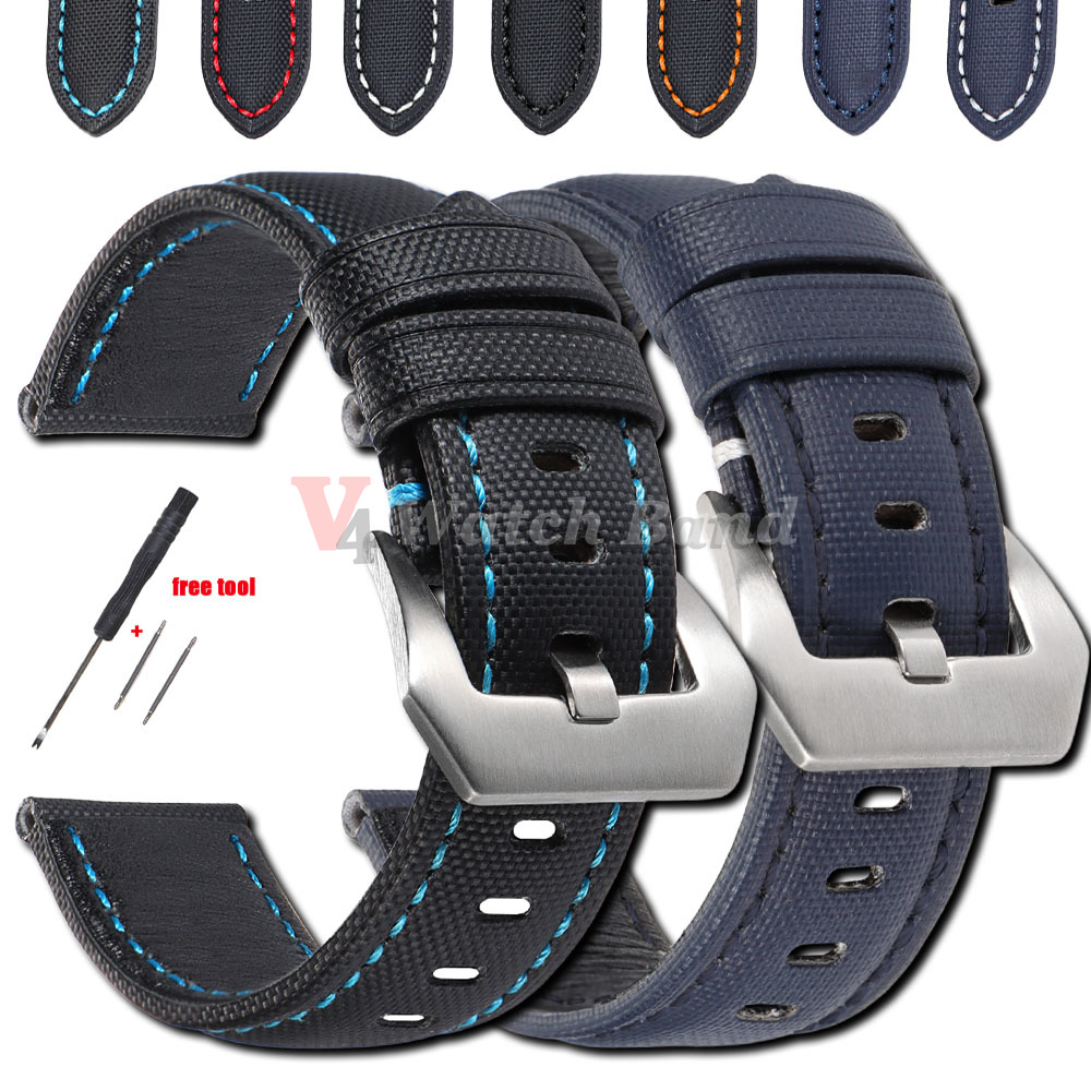 Sailcloth Nylon Watch Strap 20 - Canvas Strap Watch recensione e prezzo
