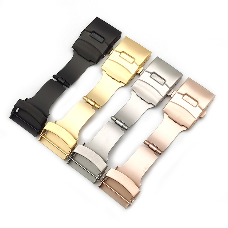 16mm 18mm 20mm 22mm 24mm Stain - Butterfly Clasp Deployant recensione e prezzo
