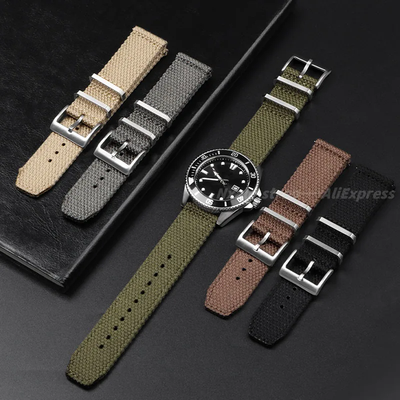 20mm 22mm Nylon Cotton Watch S - Nato Strap Nylon recensione e prezzo
