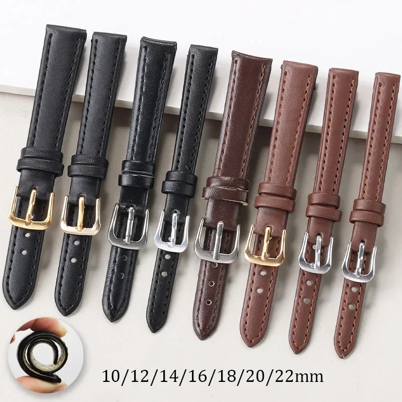 PU Leather Strap 10mm 12mm 14m - Suede Strap Watch recensione e prezzo