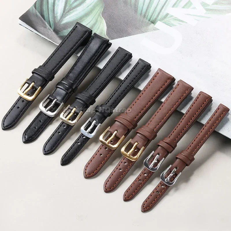 PU Leather Strap 10mm 12mm 14m - Suede Strap Watch recensione e prezzo