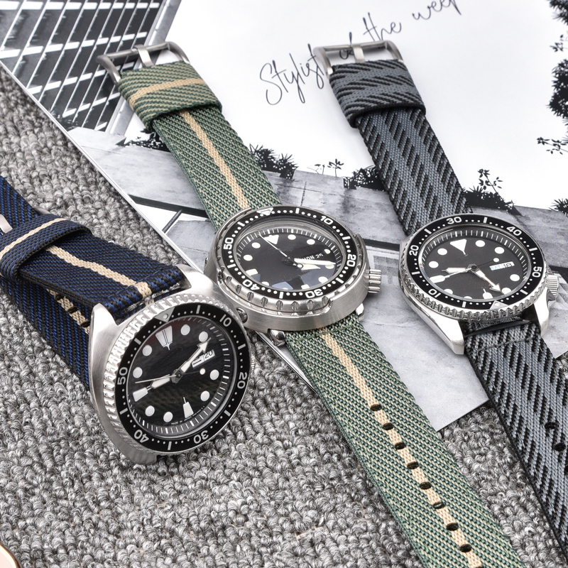 Woven Nylon Strap 18mm 20mm 22 - Nato Strap Nylon recensione e prezzo