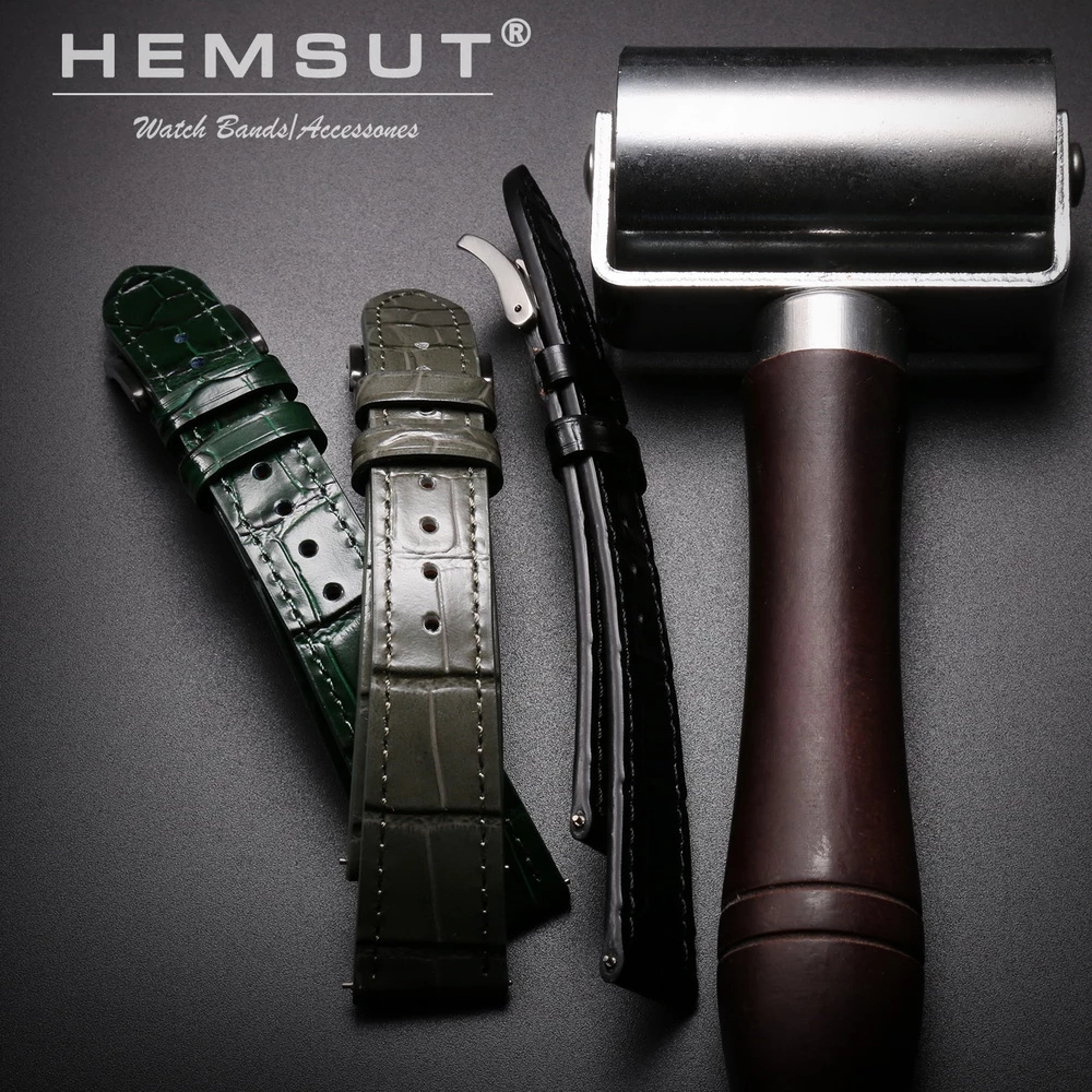 HEMSUT High Quality Genuine Le - Leather Strap Quick Release recensione e prezzo