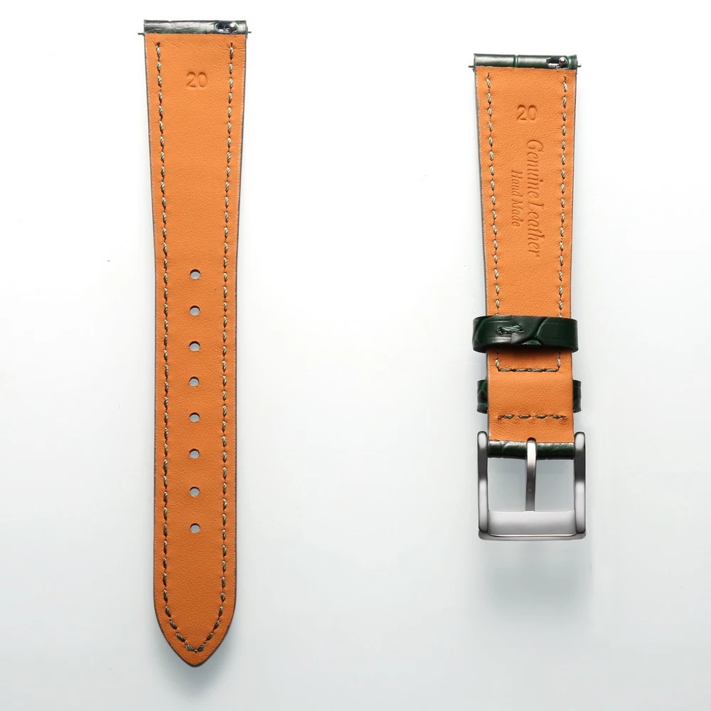 HEMSUT High Quality Genuine Le - Leather Strap Quick Release recensione e prezzo