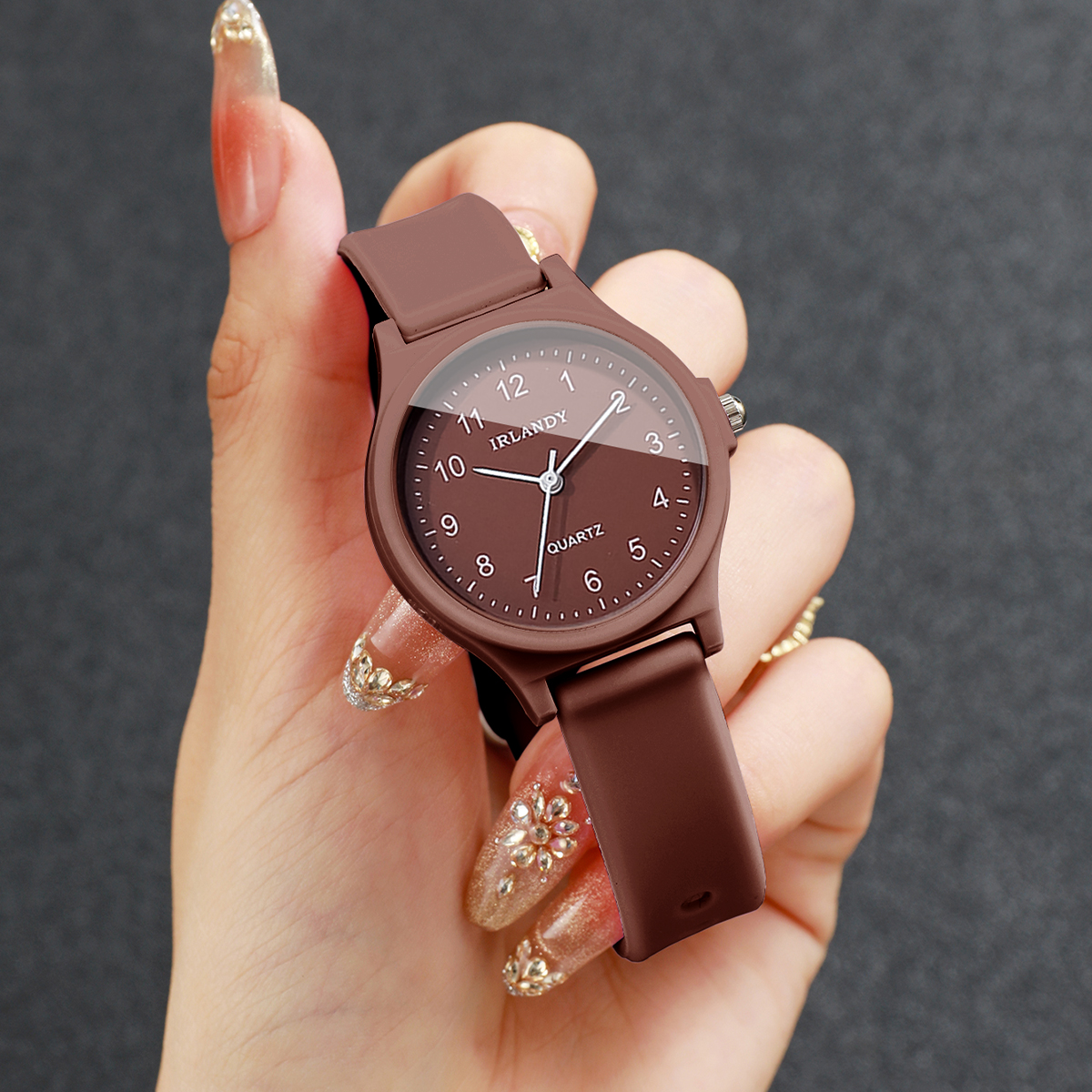 2PCS Fashion Arabic Dial Women - Silicone Band Women recensione e prezzo